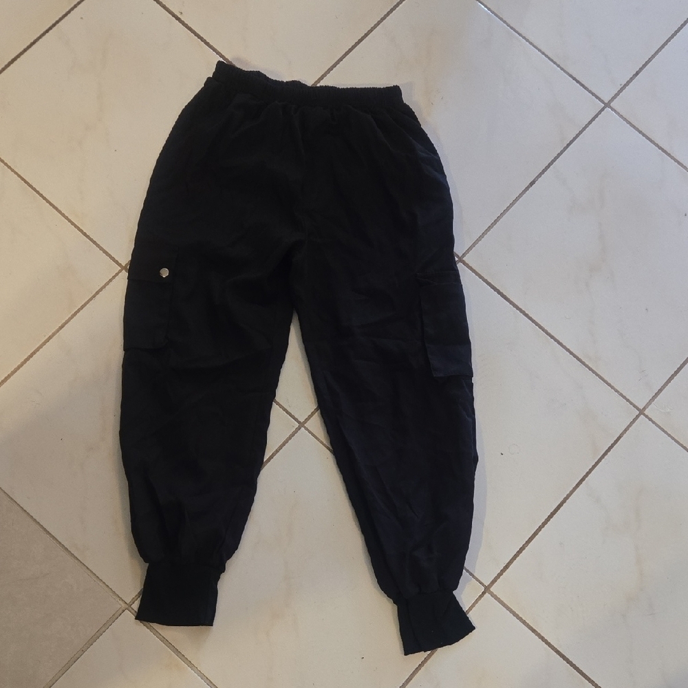 SHEIN Dark Charcoal Jogger Pants
